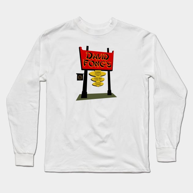 Fong's sign : Long Sleeve T-Shirt by Annie Pom Freitag